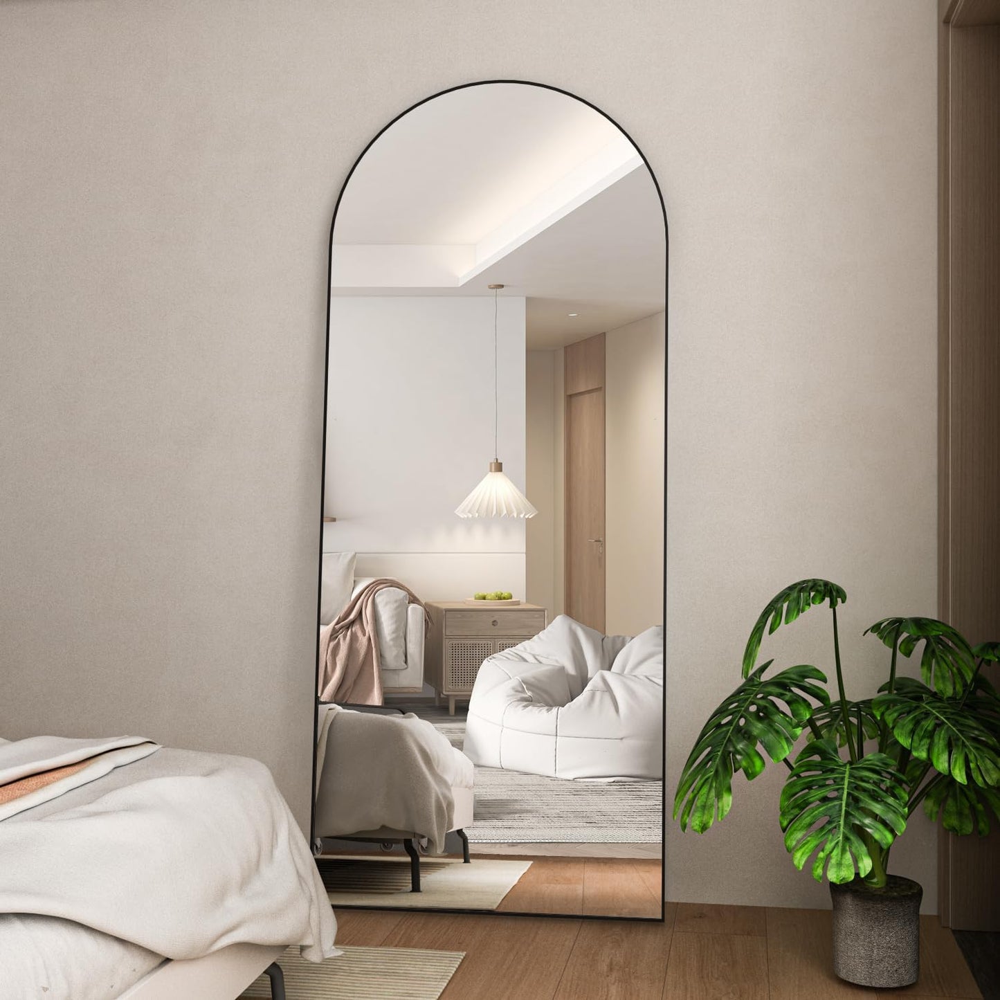 Arched Full Length Mirror 65" × 24"