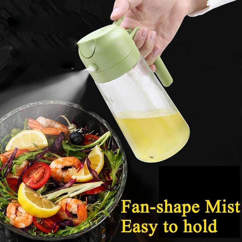 2-in-1 Oil Sprayer and Dispenser Bottle