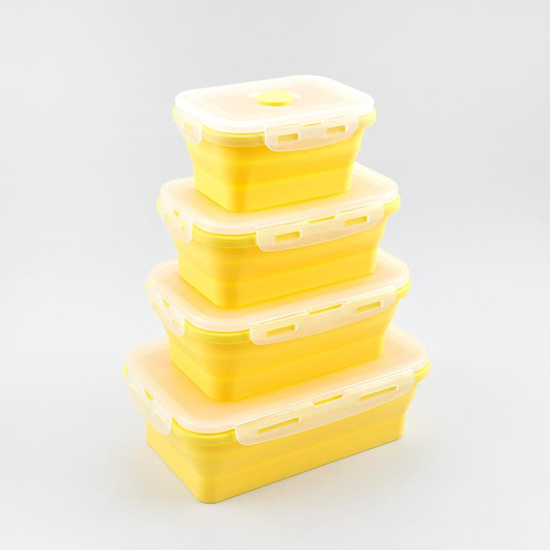 Portable Silicone Lunch Box