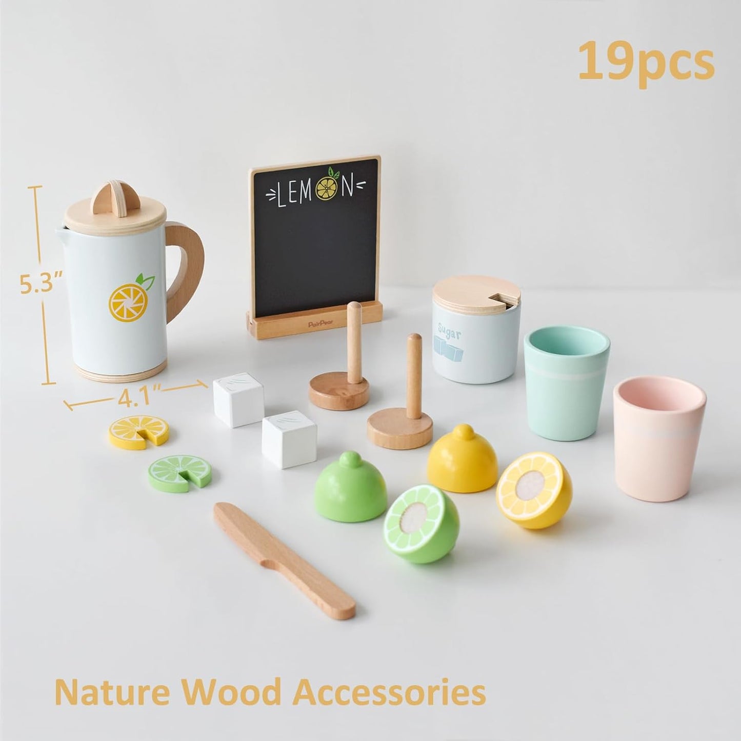 Wooden Lemonade Stand Play Set