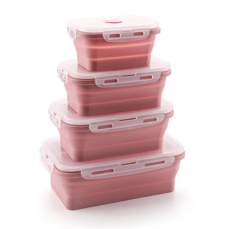 Portable Silicone Lunch Box