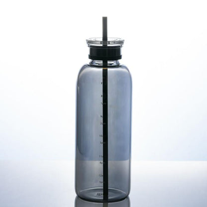 Motivational Glass Water Bottle