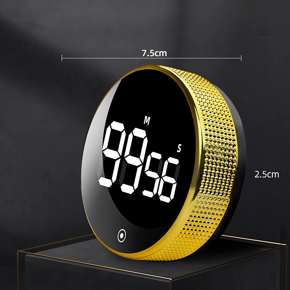 Kitchen Timer Digital Countdown Magnetic Egg Timer for Cooking with Constant Light Function