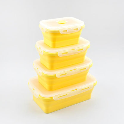 Portable Silicone Lunch Box