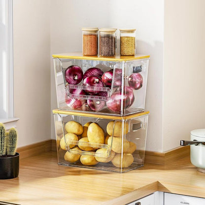 LAMU Stackable Acrylic Storage Boxes