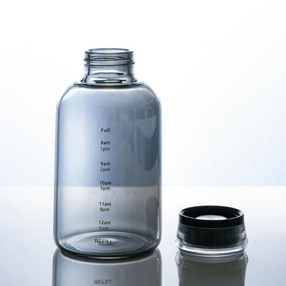 Motivational Glass Water Bottle