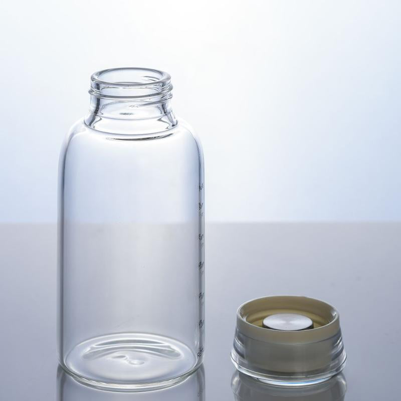 Motivational Glass Water Bottle