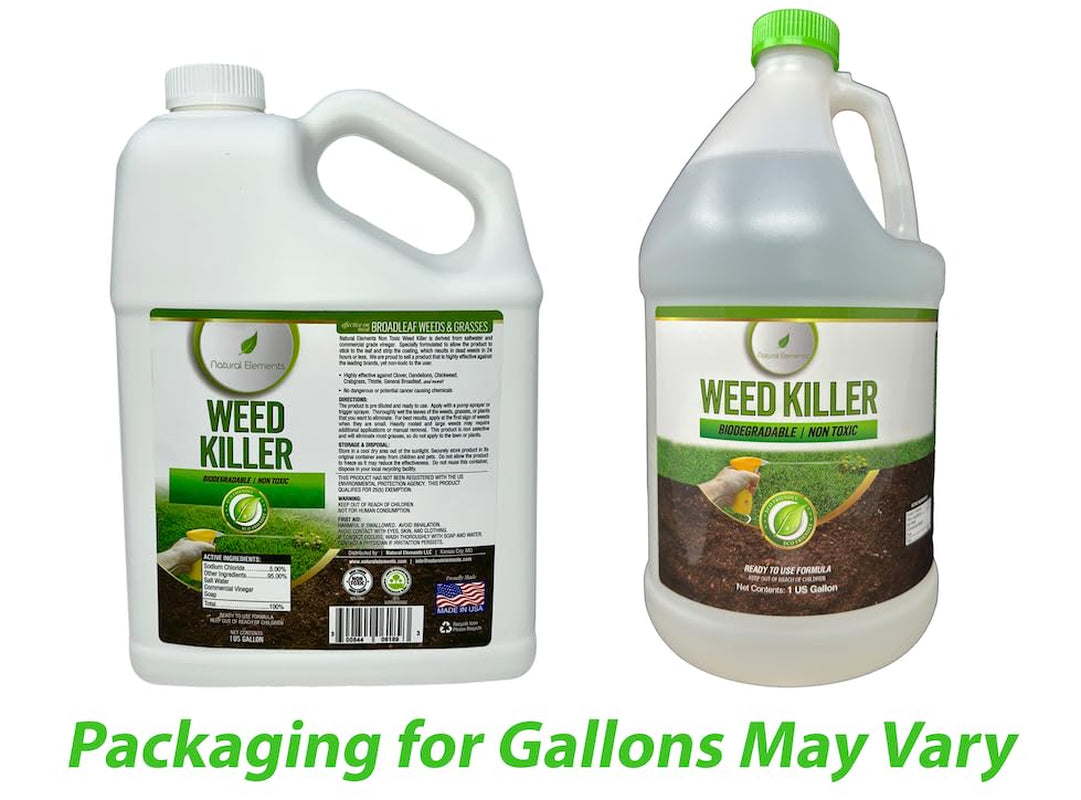 Weed Killer | Pet Safe, Safe around Children | Natural Herbicide (1 Gallon)