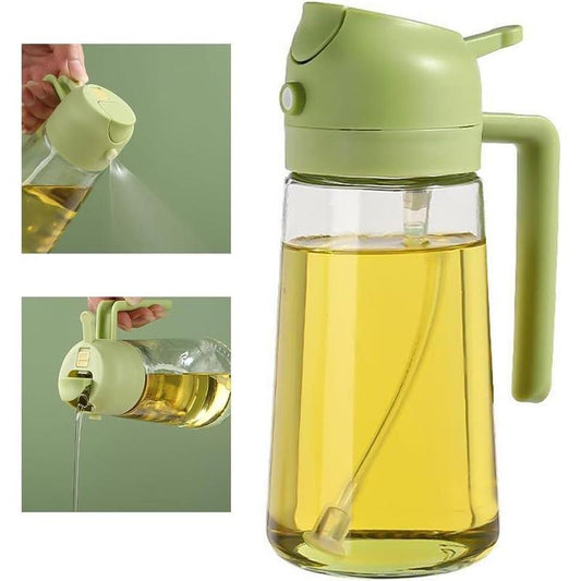 2-in-1 Oil Sprayer and Dispenser Bottle