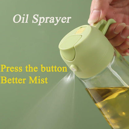 2-in-1 Oil Sprayer and Dispenser Bottle