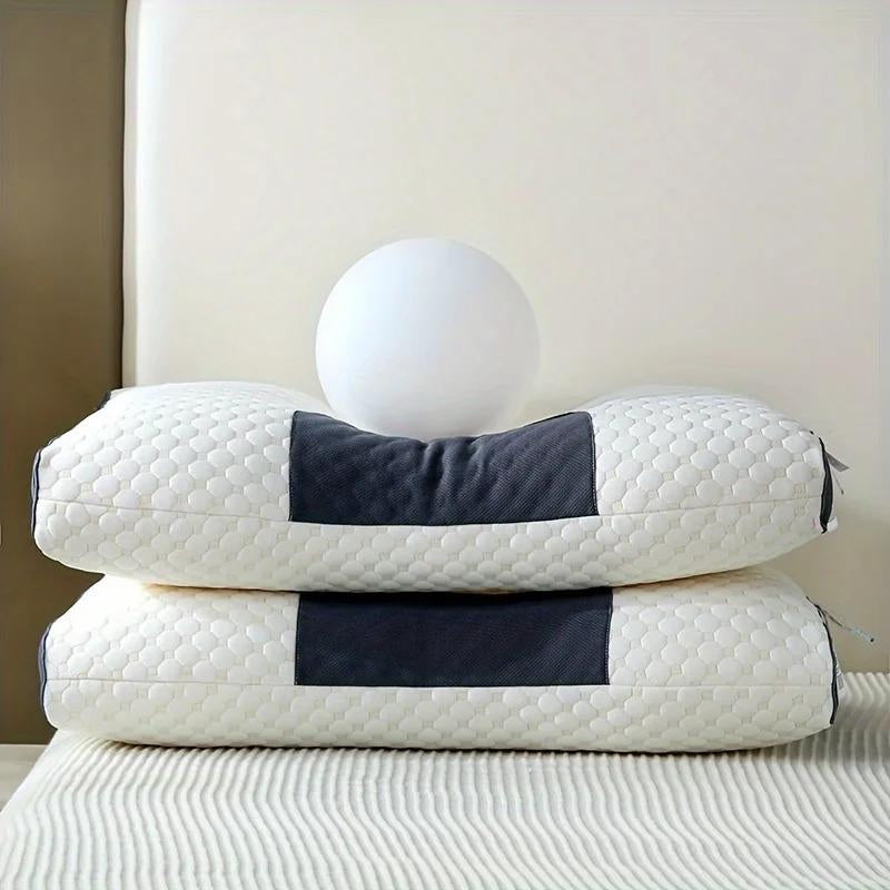 Soft Adjustable Ergonomic Knitted Massage Orthopedic Contour Support Neck Pillow