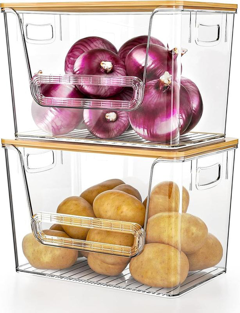 LAMU Stackable Acrylic Storage Boxes