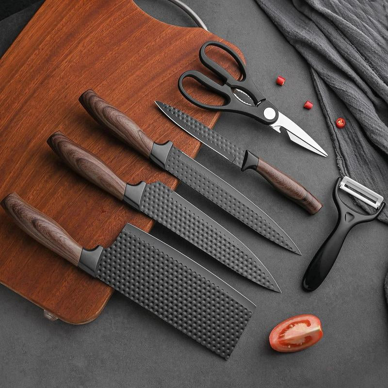 Chef's Knife Sets in Matte Black