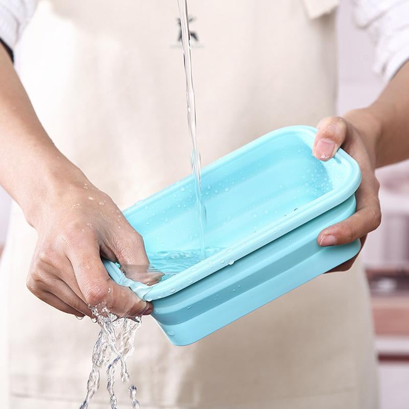 Portable Silicone Lunch Box