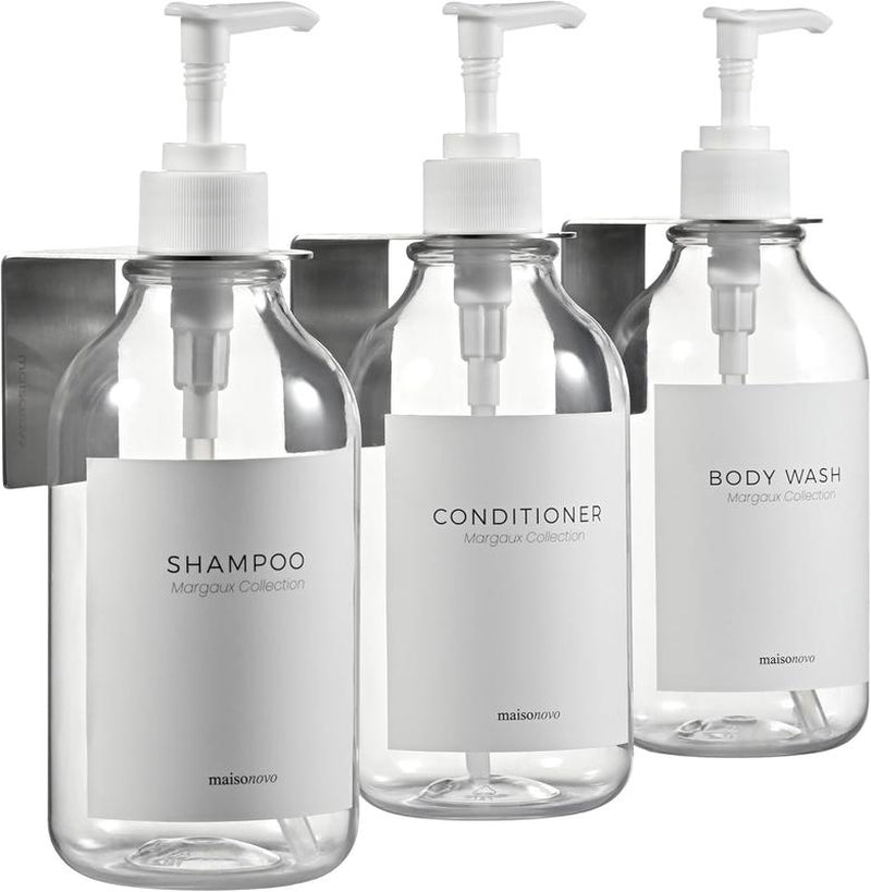 Shampoo, Conditioner, & Soap Dispense - Wall Mounted