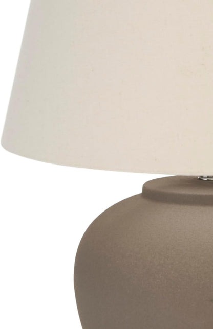  Brown Ceramic Pot Table Lamp