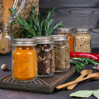 14-Piece Mini Mason Jar Spice Set 