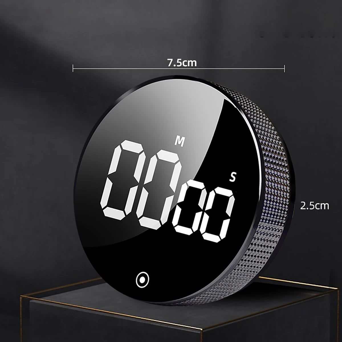 Kitchen Timer Digital Countdown Magnetic Egg Timer for Cooking with Constant Light Function
