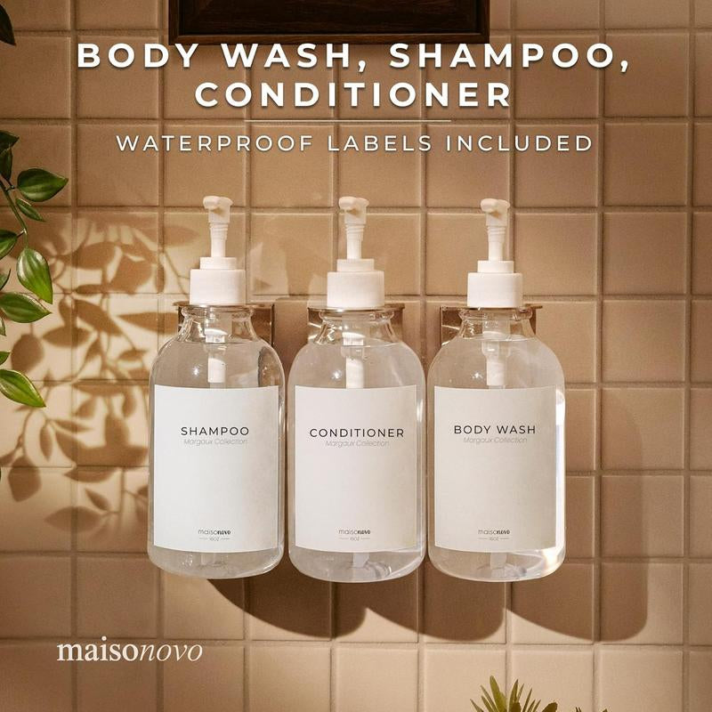 Shampoo, Conditioner, & Soap Dispense - Wall Mounted
