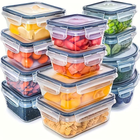 24-Pack Bpa-Free Airtight Food Storage Container Set