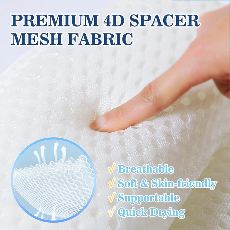 Luxury 4D Air-Mesh Bath Pillow