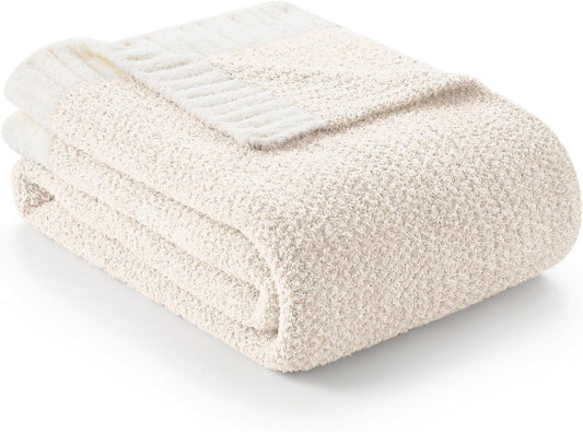 Snuggle Sac Knitted Throw Blanket