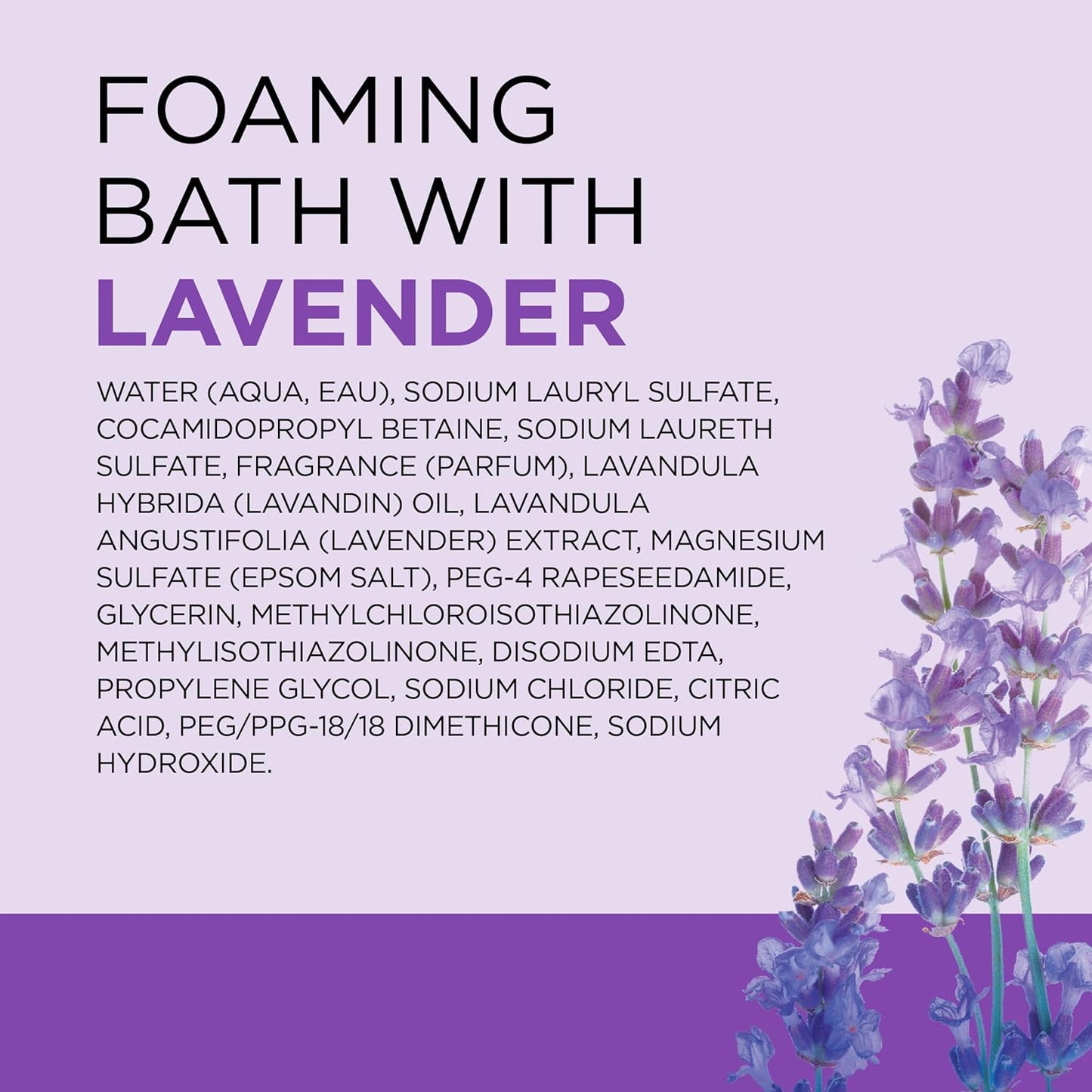 Pure Epsom Salt, Soothe & Sleep with Lavender, 34 Fl Oz (Pack of 2)