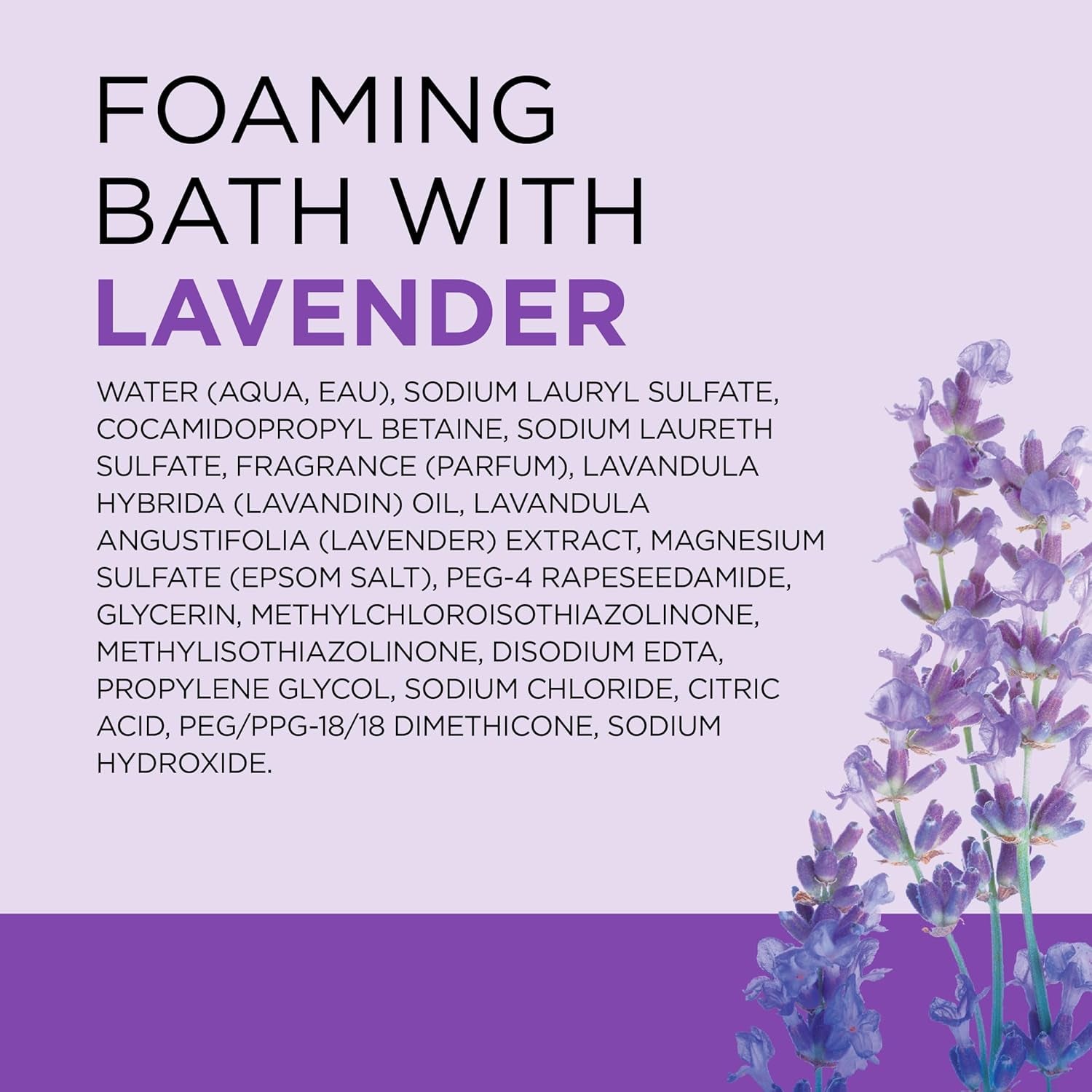 Pure Epsom Salt, Soothe & Sleep with Lavender, 34 Fl Oz (Pack of 2)