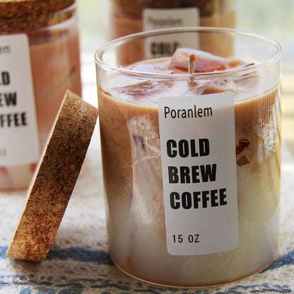 Iced Coffee Latte Candle