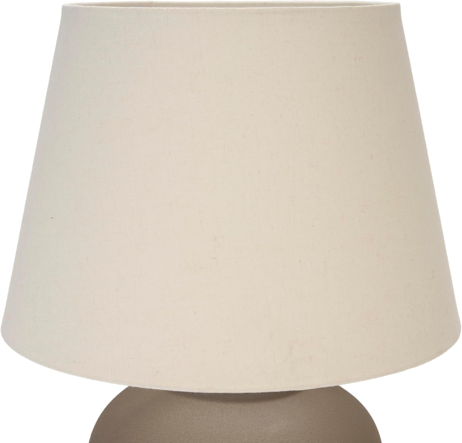  Brown Ceramic Pot Table Lamp