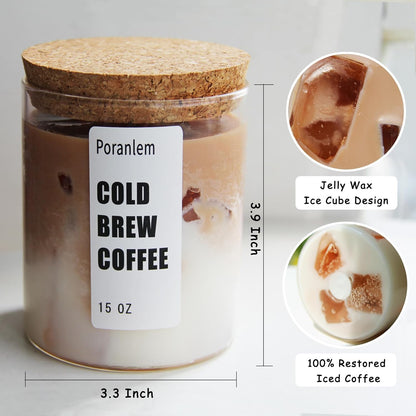 Iced Coffee Latte Candle
