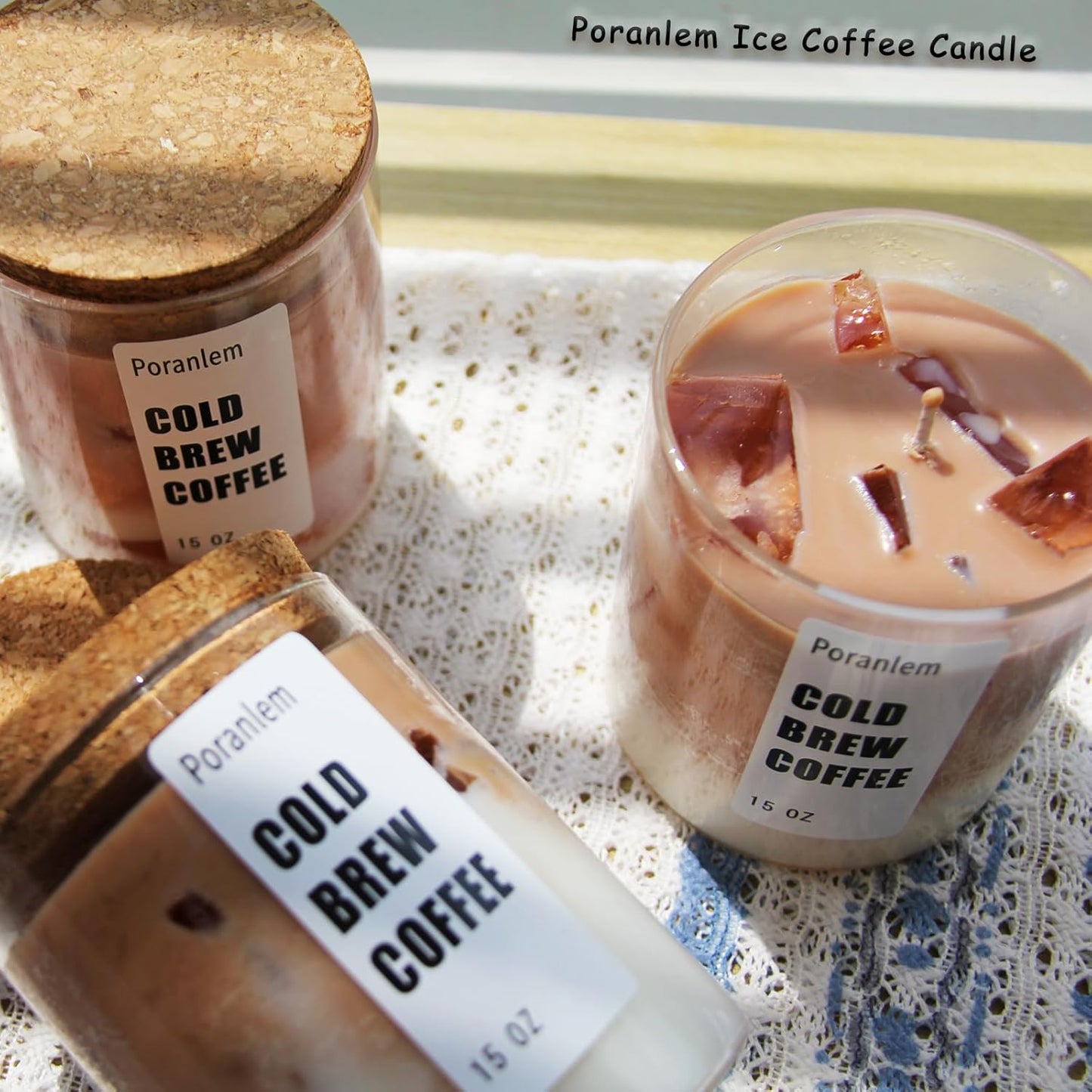 Iced Coffee Latte Candle