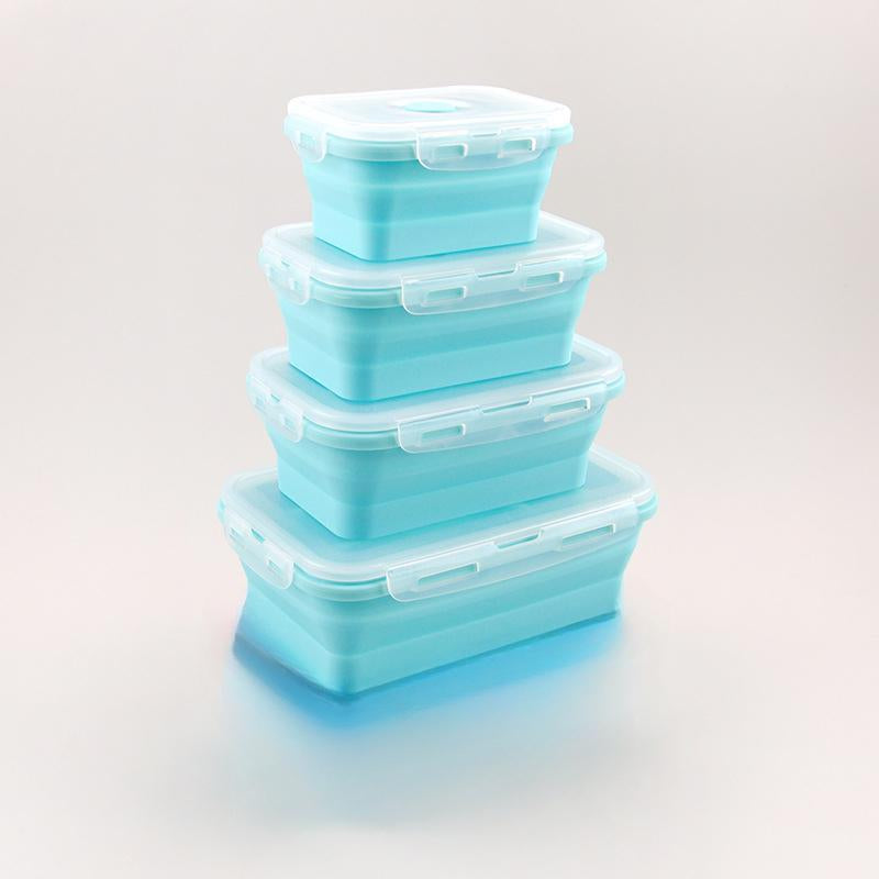Portable Silicone Lunch Box