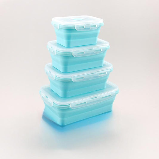 Portable Silicone Lunch Box