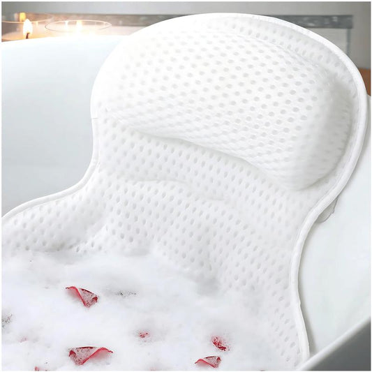 Luxury 4D Air-Mesh Bath Pillow