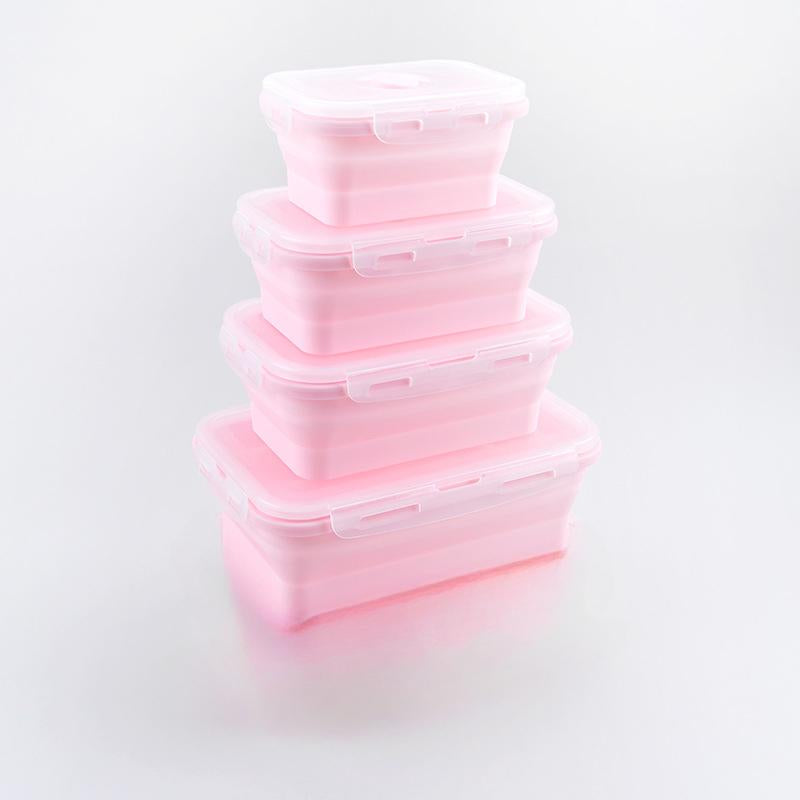 Portable Silicone Lunch Box