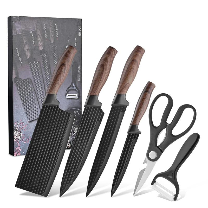 Chef's Knife Sets in Matte Black
